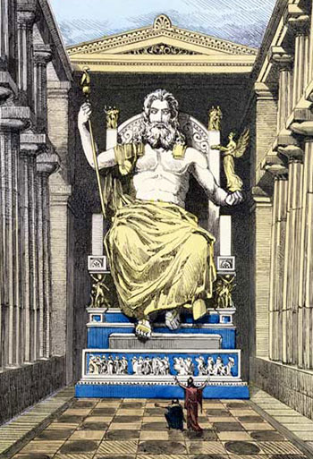 Estátua de Zeus em Olímpia