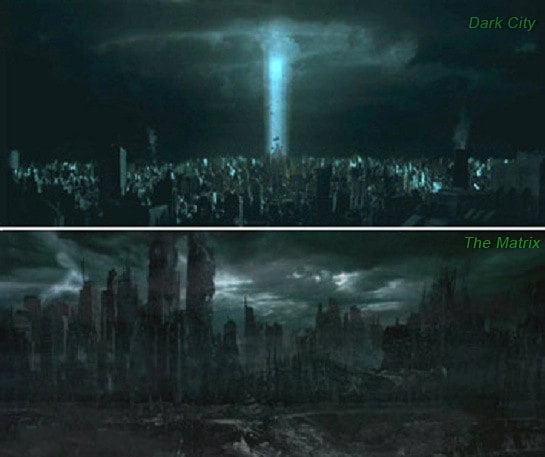 darkcity matrix cidade destruida