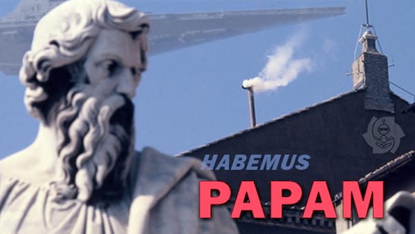 habemus papam banner