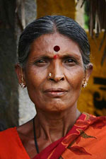 pineal indian woman bindi