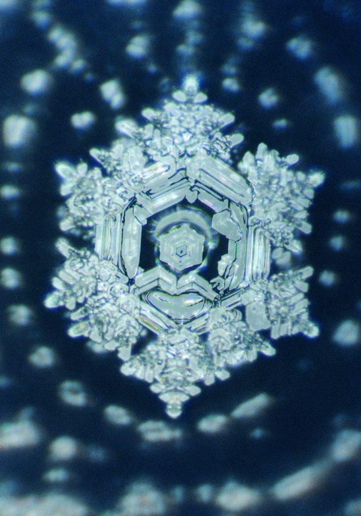 water crystal after prayer
